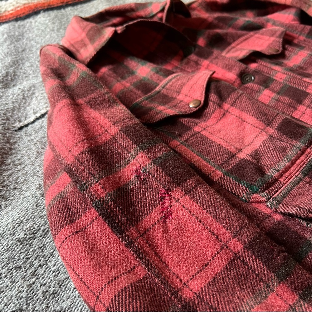 Filson Women’s Mackinaw Cruiser | Made in USA | Vintage 1950s Rare Wool - Picture 8 of 16